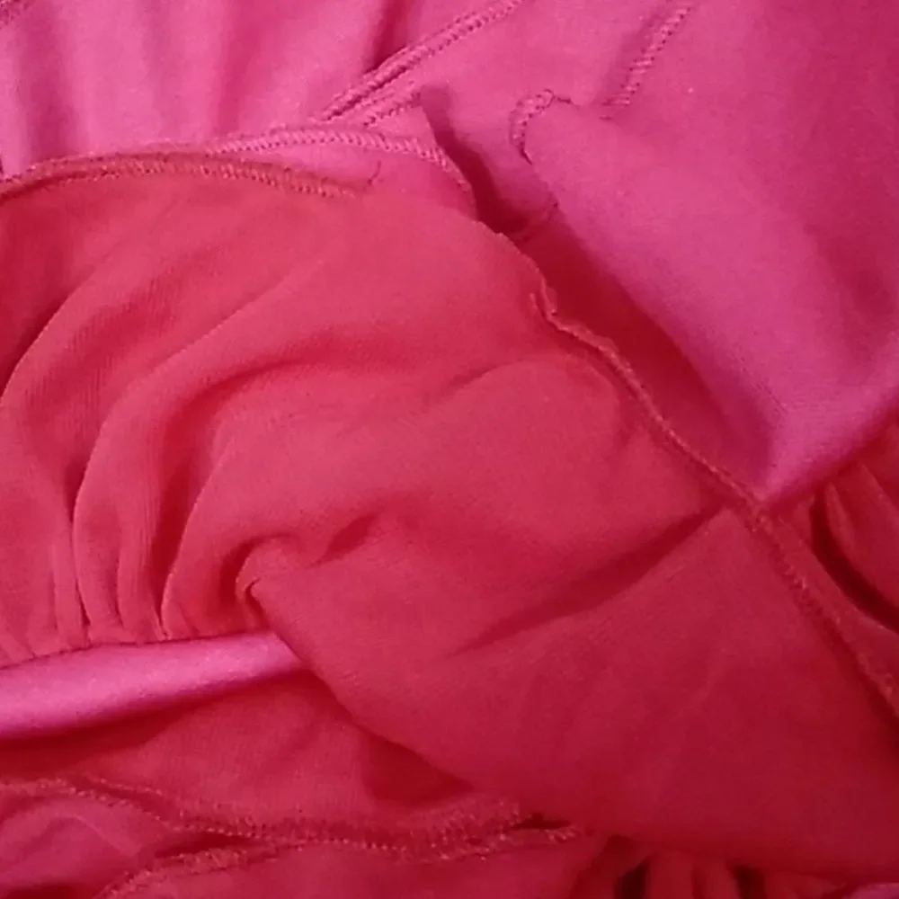 🥰My Michelle Red Ruffled Kids Dress Size 14